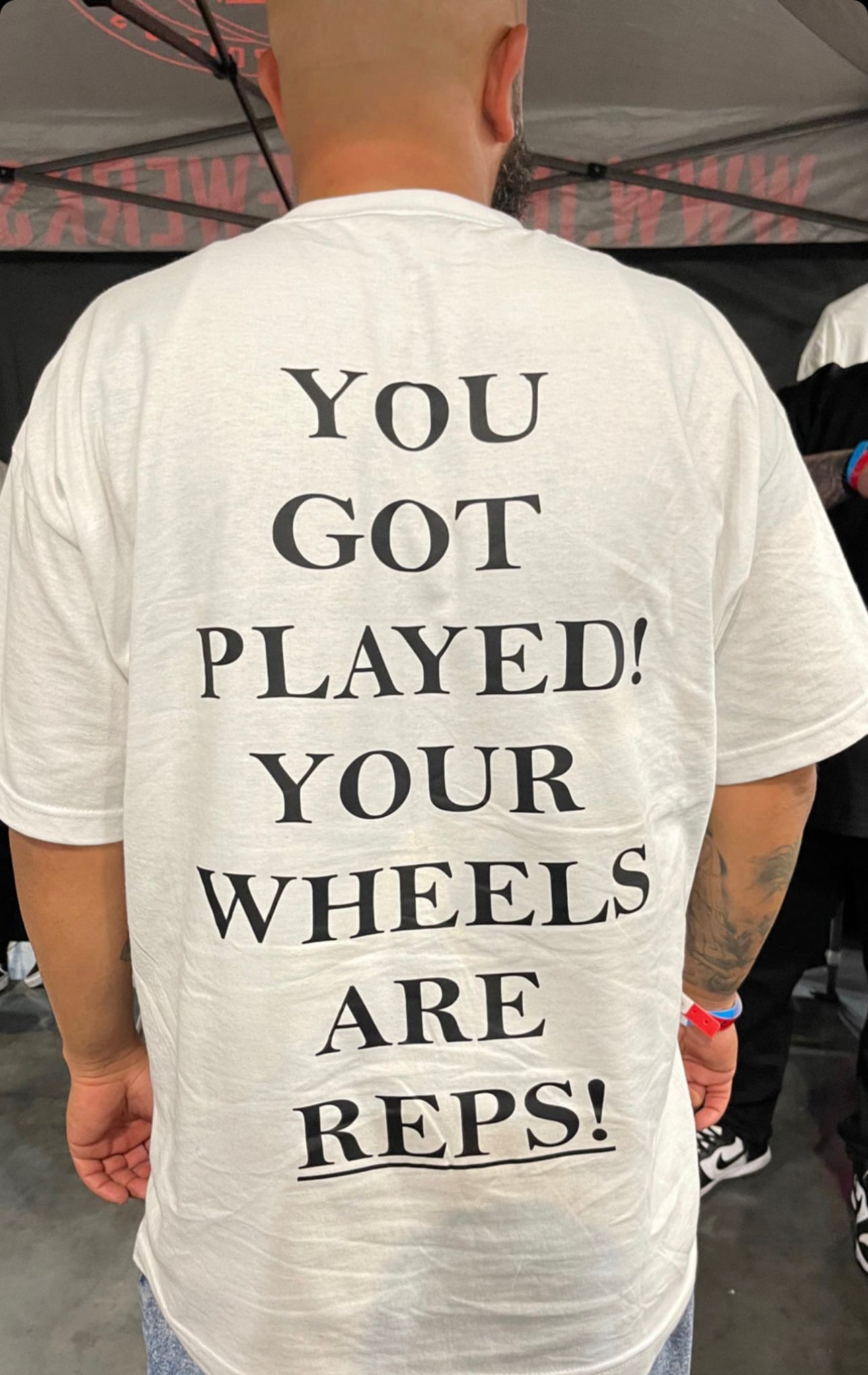 INF " YOU GOT PLAYED" T-Shirt