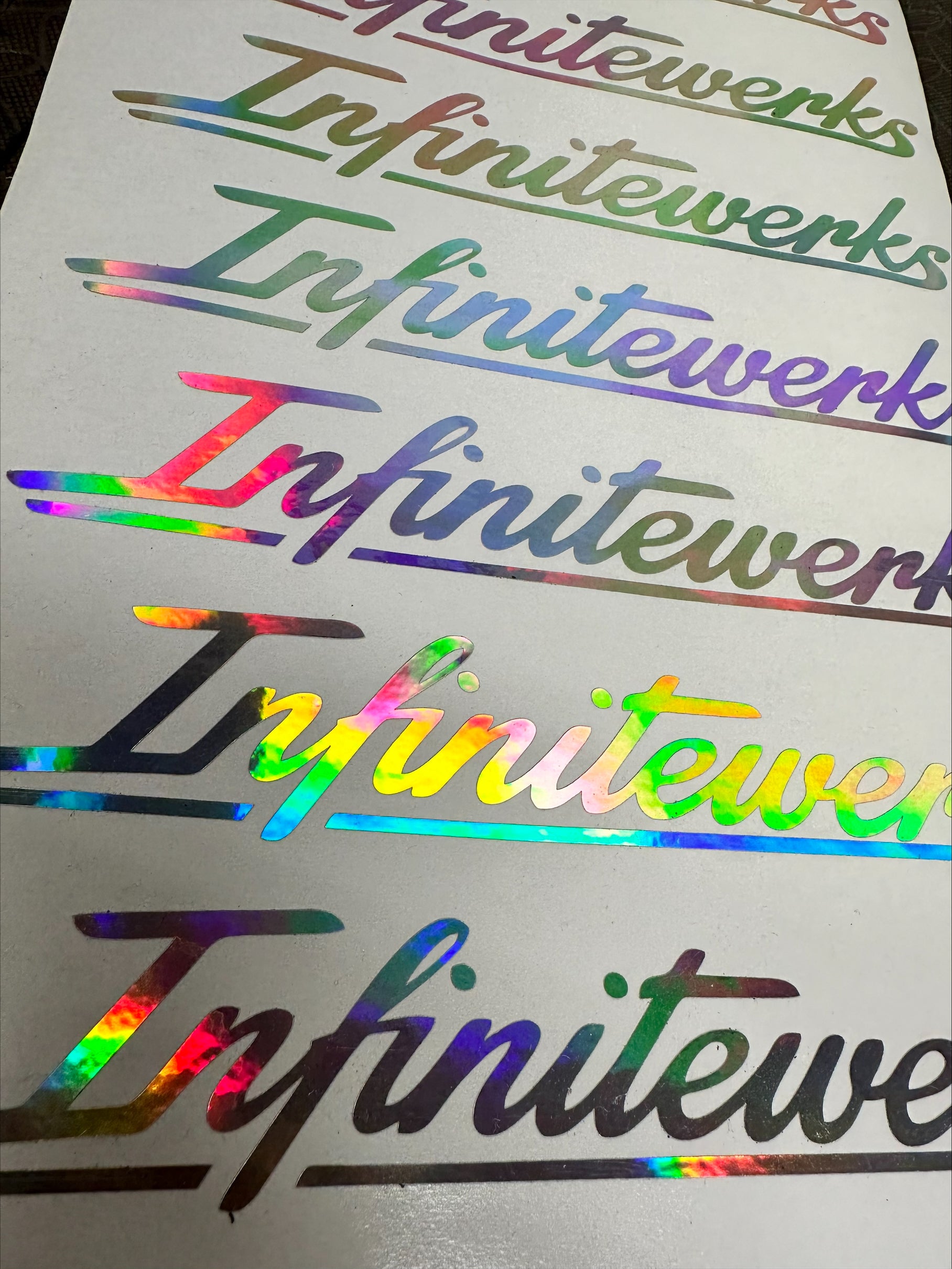 Signature Support Sticker – Infinitewerks