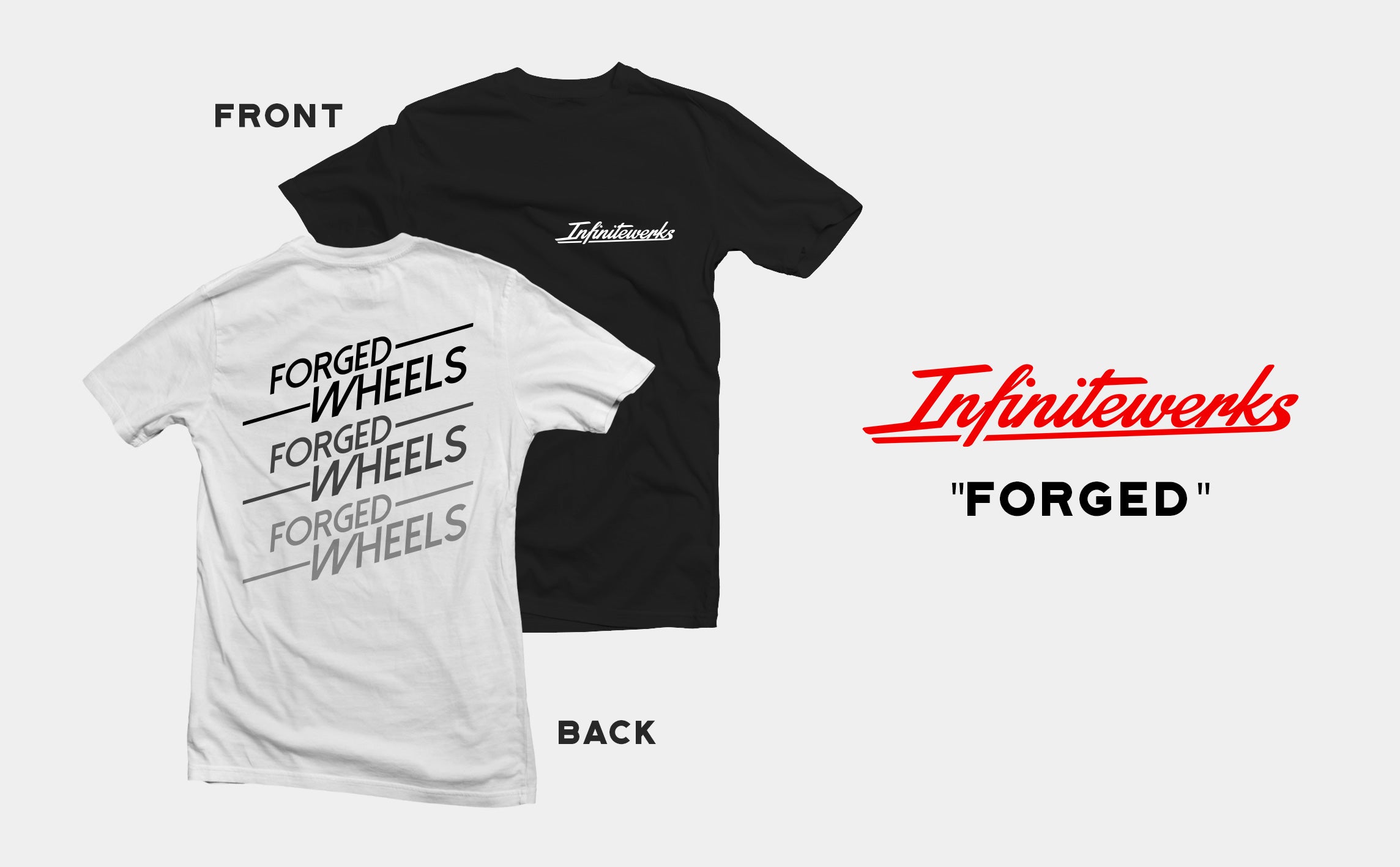 INF Logo T-Shirt Forged